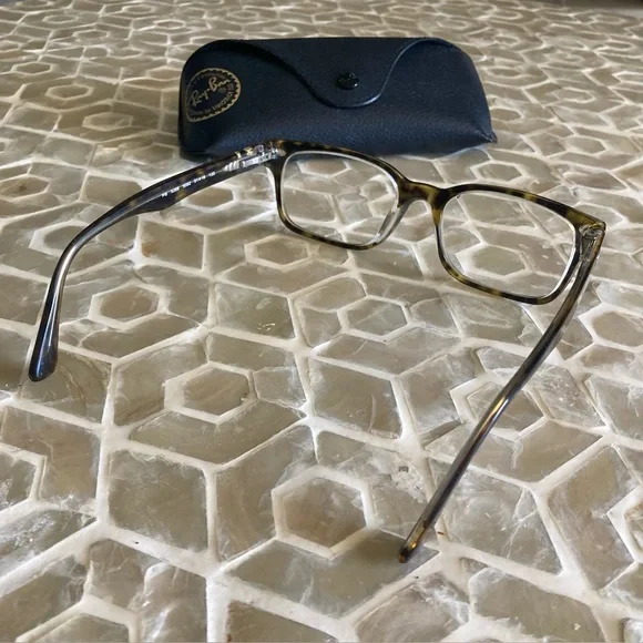 Ray Ban RB5286 eyeglasses in light tortoise - Picture 7 of 9